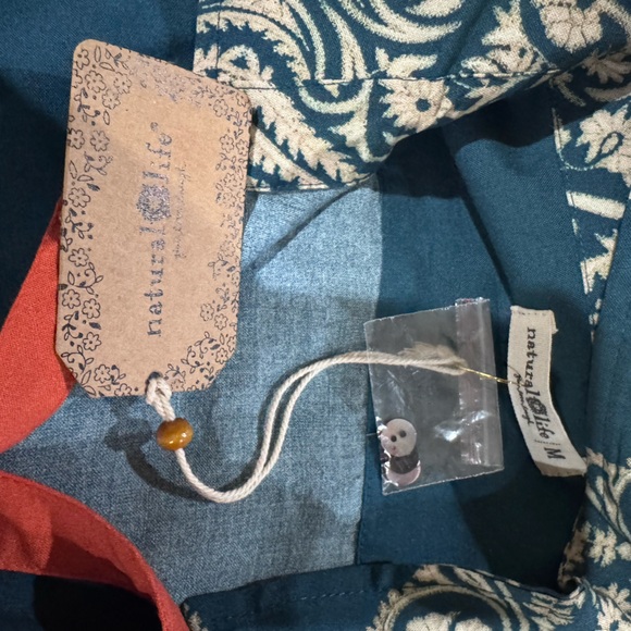 Natural Life Floral Paisley Button-Down Dress - Picture 7 of 11